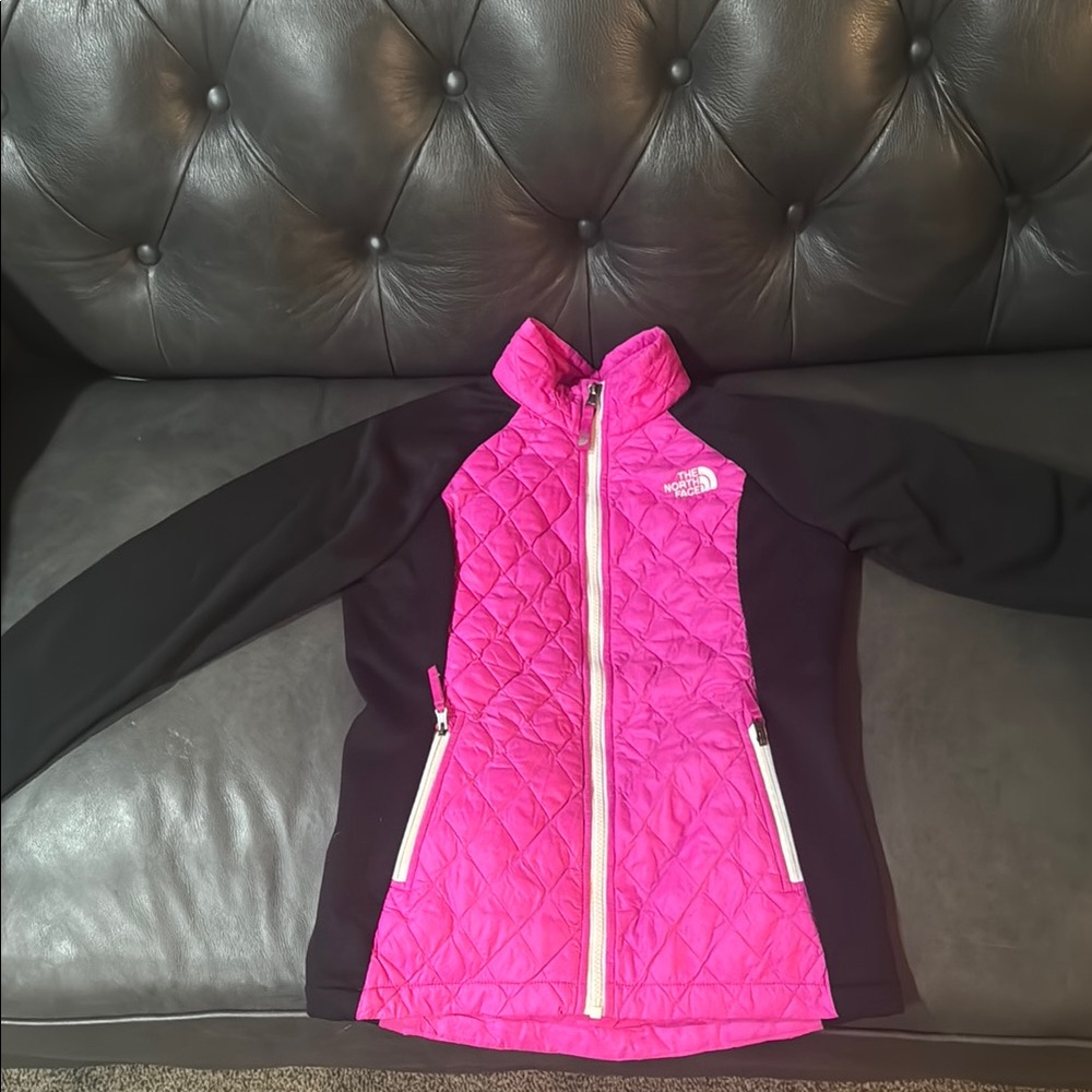 The North Face Pink and Black Jacket